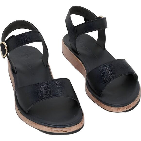 Paul Greemn Tippi black leather ankle-strap sandals — US 8 - Picture 1 of 6